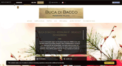 Desktop Screenshot of buca-di-bacco.be